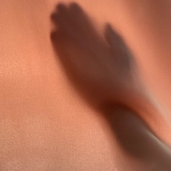 Calvin Klein Blush Pink Bell Sleeve Blouse - Picture 8 of 9